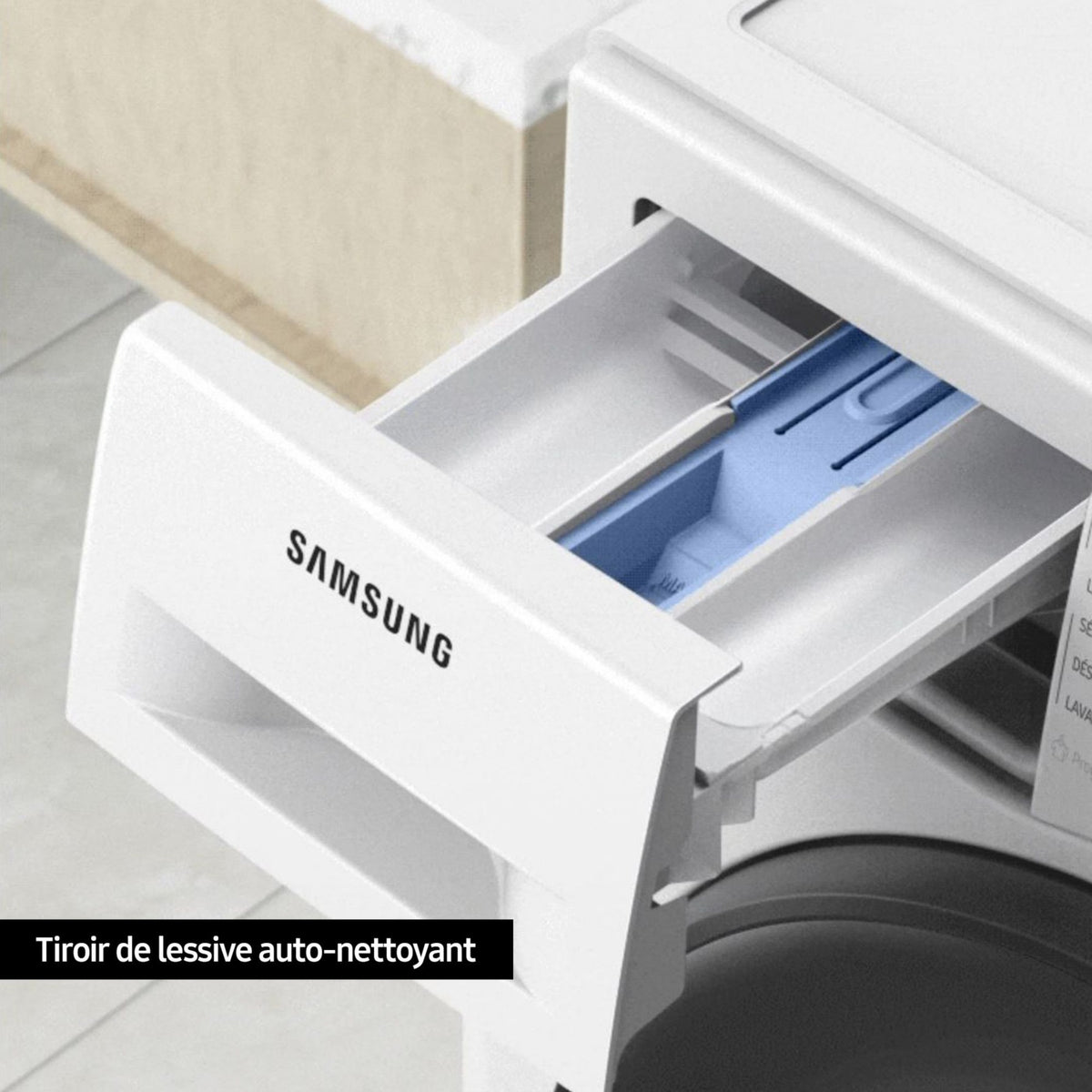 Lave linge hublot SAMSUNG WW80TA046TE Reconditionné