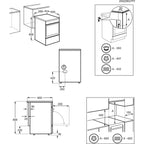 Cuisinière vitrocéramique ELECTROLUX EKR664966X