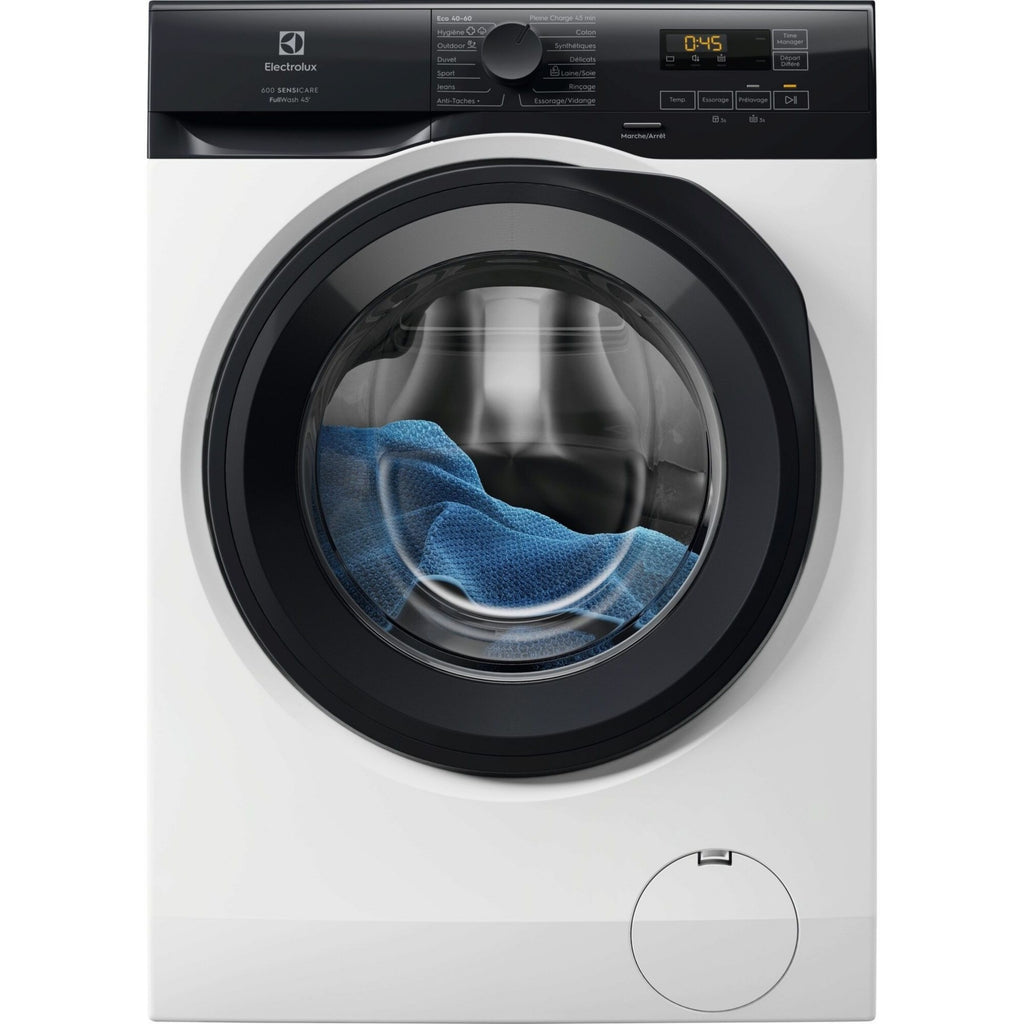 Lave linge hublot ELECTROLUX EW6EE1041AB - 10,5 kg - 1400 tr/min - Classe A - Moteur induction