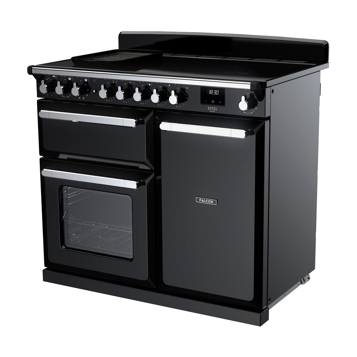 Piano de cuisson induction FALCON ESTEL DELUXE TAB IND 100 CM NOIR BRILLAN