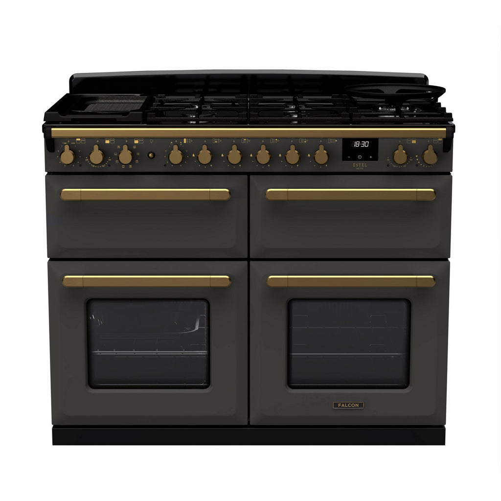 Piano de cuisson mixte FALCON ESTEL DELUXE BC TAB MIX 110 CM ARDOISE