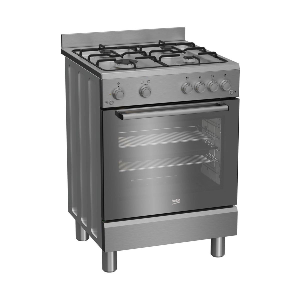 Cuisinière gaz BEKO FBG62030GXCT