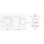 Sèche linge pompe à chaleur SAMSUNG DV16DG8600BW