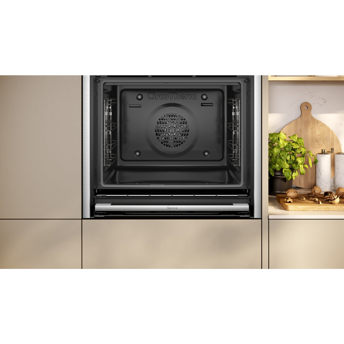 Four encastrable NEFF B54CR71N3 - Pyrolyse - Hydrolyse - Chaleur pulsée - Porte froide