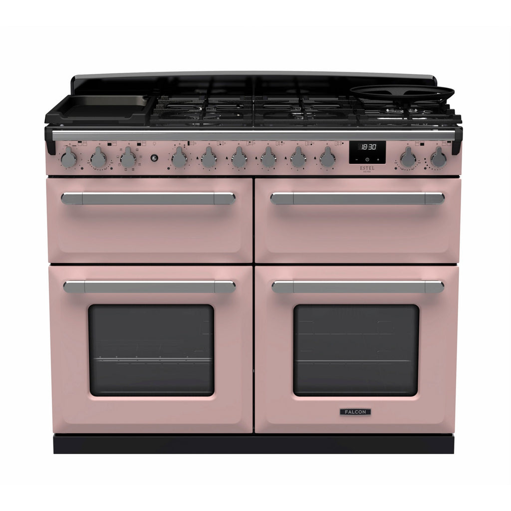 Piano de cuisson mixte FALCON ESTEL DELUXE BC TAB MIX 110 CM ROSE PAST