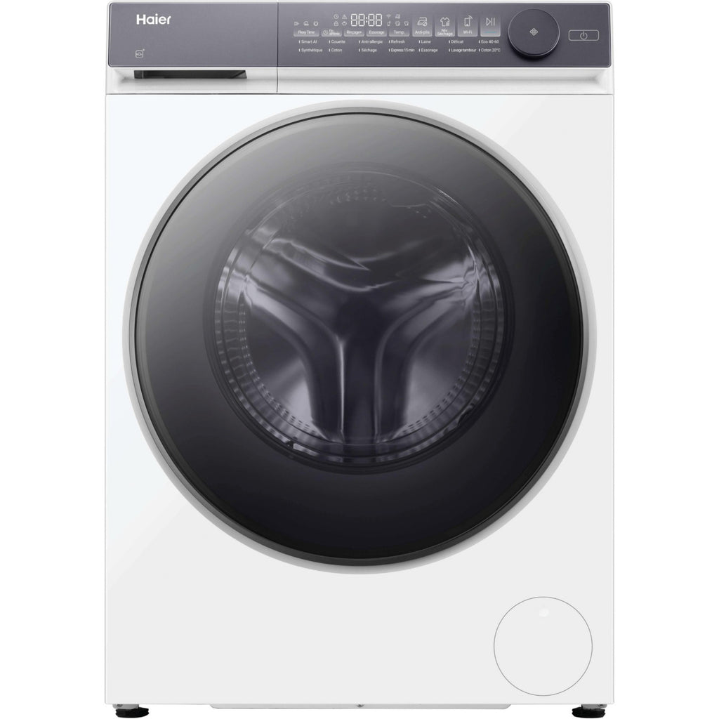 Lave linge séchant hublot HAIER HWD100-B14367UFR - 10/6 kg - 1400 tr/min - Classe D - Moteur Direct Motion - Connecté