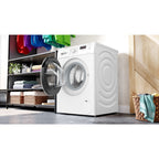 Lave linge hublot BOSCH WGE02203FR - 7 kg - 1200 tr/min - Classe A - Moteur induction - Série 2