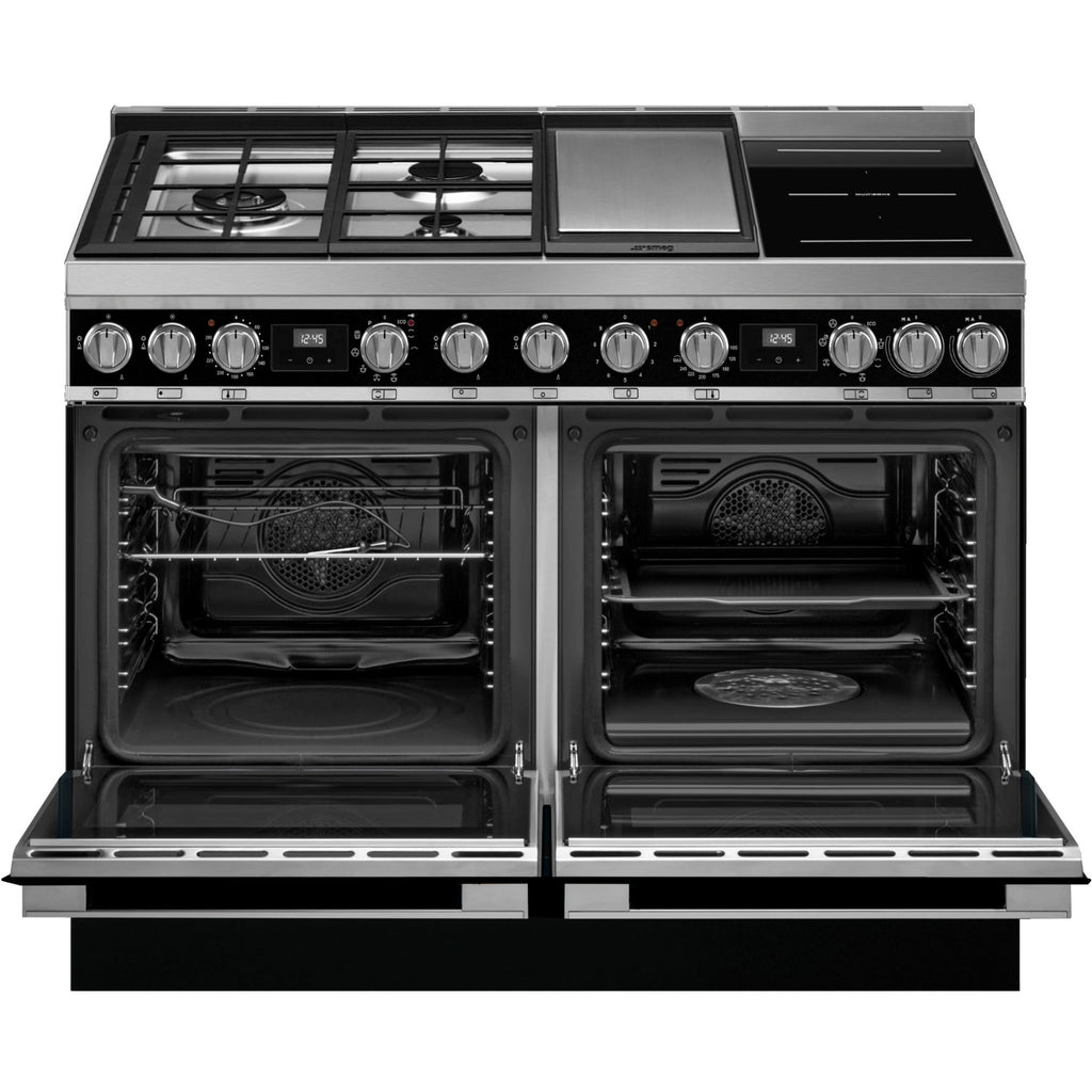 Piano de cuisson mixte SMEG CPF120IGMPBL