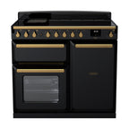 Piano de cuisson induction FALCON ESTEL DELUXE TAB IND 100 CM NOIR BRILLAN
