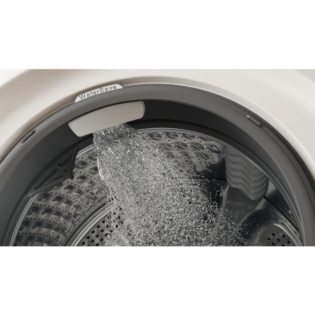 Lave linge hublot WHIRLPOOL W8X89ADSILENCEFR - 8 kg - 1400 tr/min - Classe A - Moteur induction direct drive - Autodosage