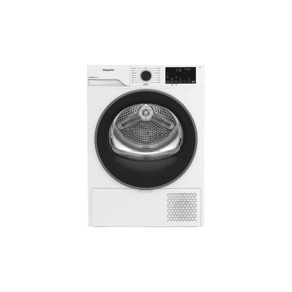Sèche linge pompe à chaleur HOTPOINT CHD94MWBSFRX