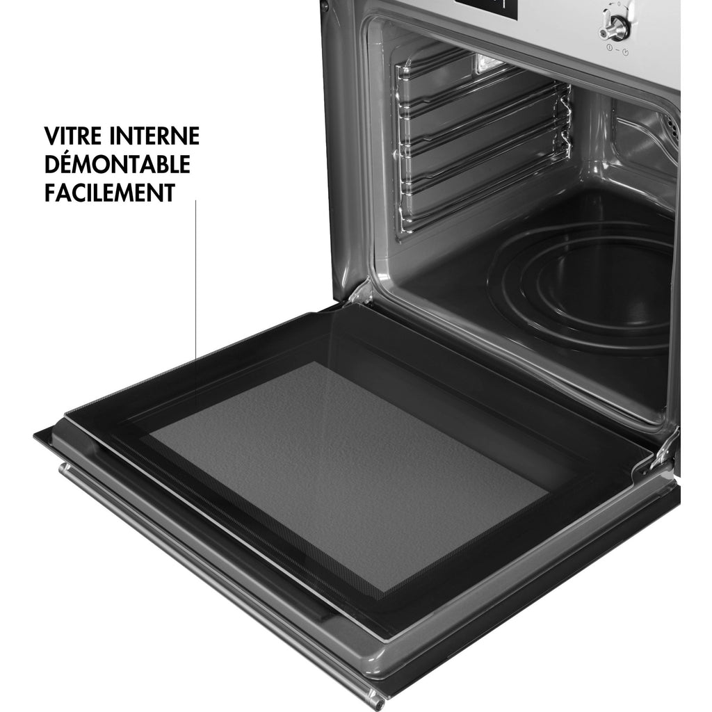 Four encastrable SMEG SFP6301TVX - Pyrolyse - Chaleur pulsée - Porte froide