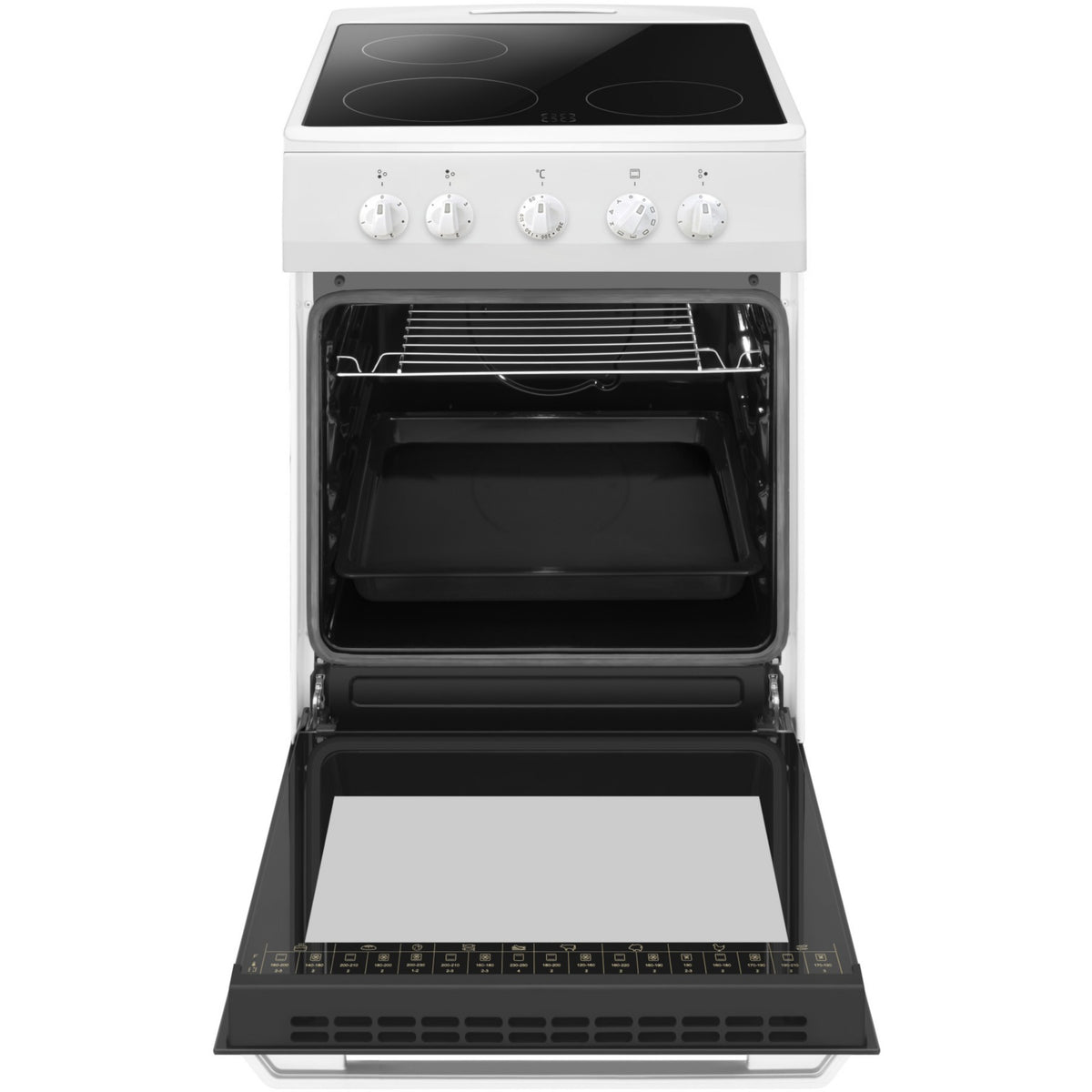 Cuisinière vitrocéramique CURTISS CCV50E