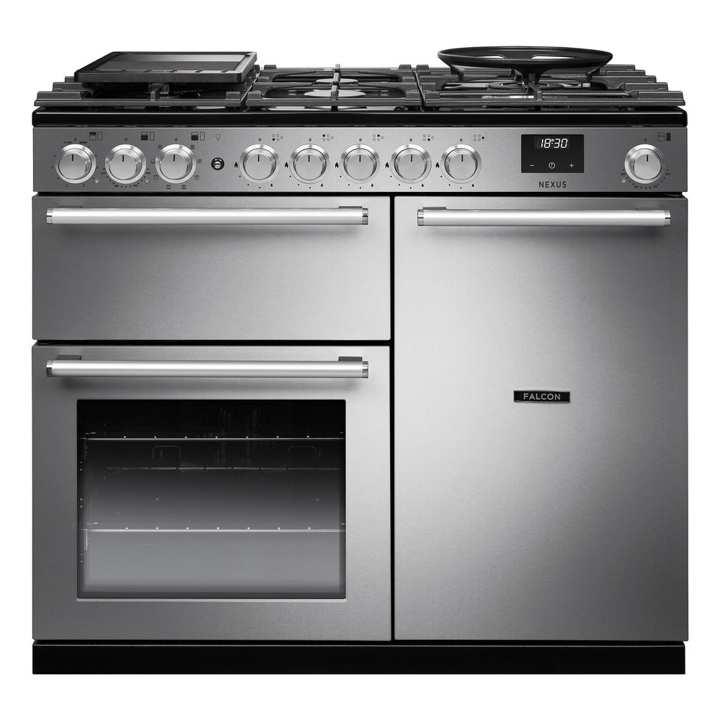 Piano de cuisson gaz FALCON NEXUS NGC TAB GAZ 100 CM INOX CHROME