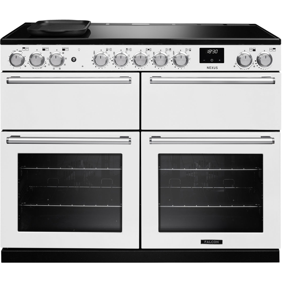 Piano de cuisson induction FALCON NEXUS NGC BC TAB IND 110 CM BLANC CHROM