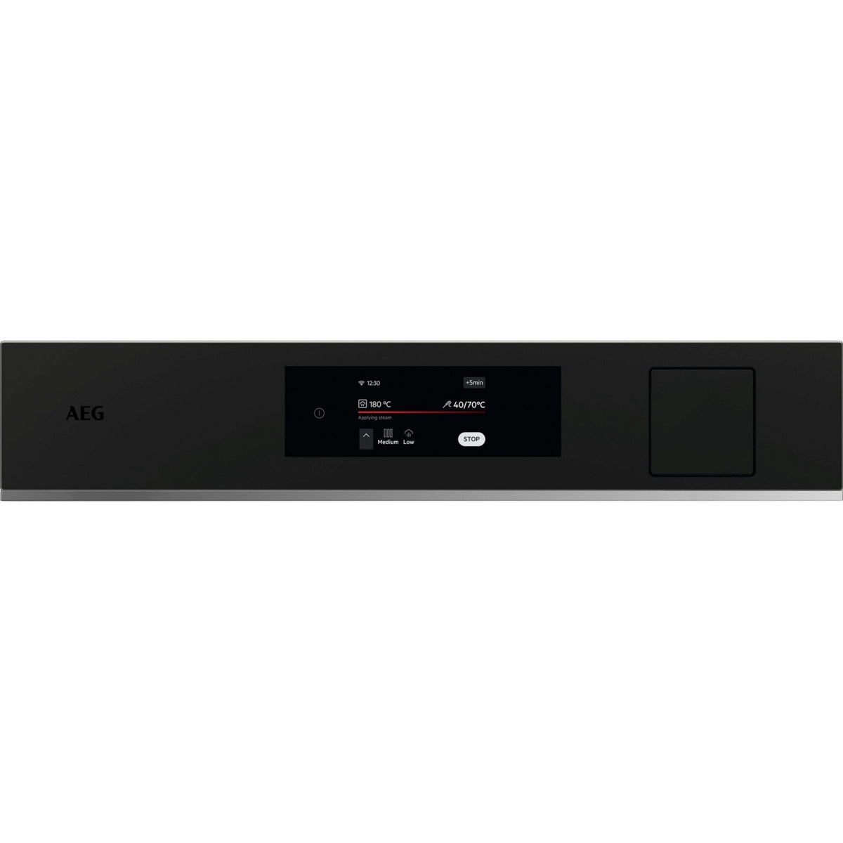 Four encastrable fonction vapeur AEG TP8SB731AT - Chaleur tournante - Combiné vapeur - Hydrolyse - Porte froide - noir Matt