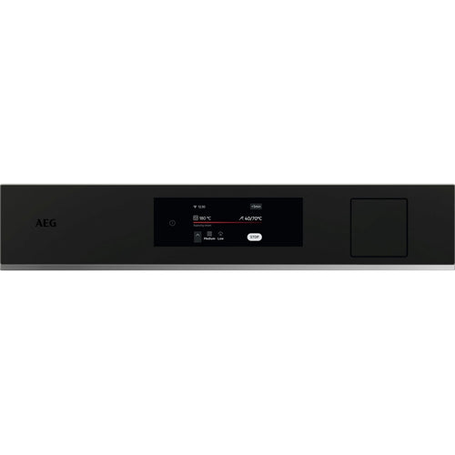 Four encastrable fonction vapeur AEG TP8SB731AT - Chaleur tournante - Combiné vapeur - Hydrolyse - Porte froide - noir Matt