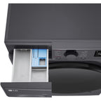 Lave linge séchant hublot LG F964R56MBRS - 9/6 kg - 1400 tr/min - Classe D - Moteur direct drive - Connecté - Noir