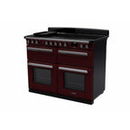 Piano de cuisson induction FALCON ESTEL DELUXE BCTAB IND 110 CM BORDEAUX C