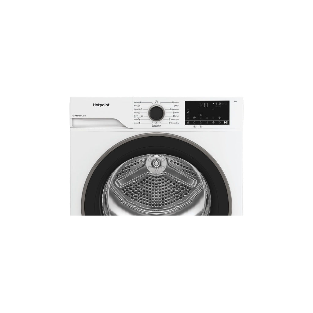 Sèche linge pompe à chaleur HOTPOINT CHD84MWBSEE