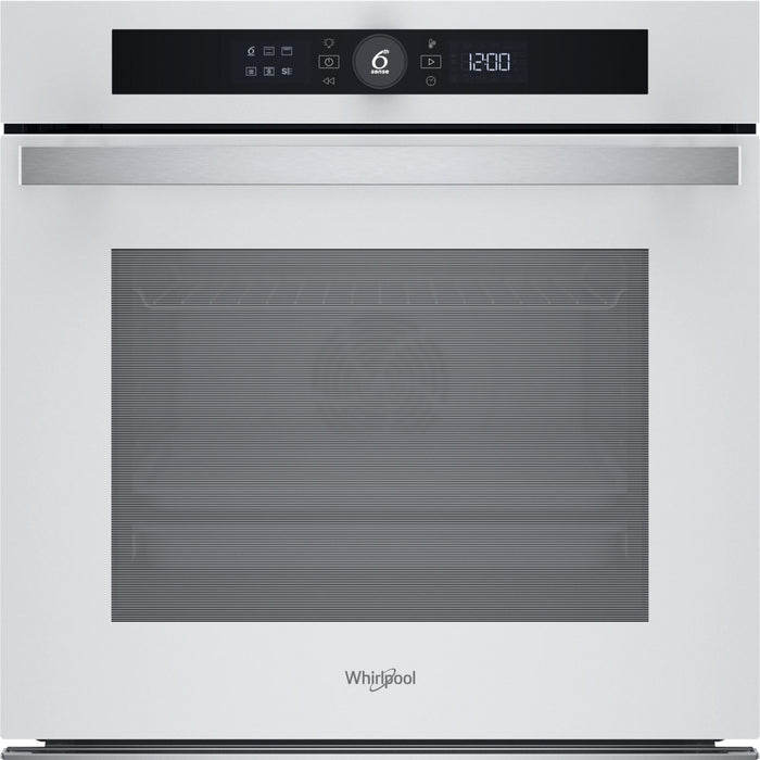 Four encastrable WHIRLPOOL WOI4S8PM1SWAF - Pyrolyse - Chaleur pulsée - Porte froide - Rails télescopiques