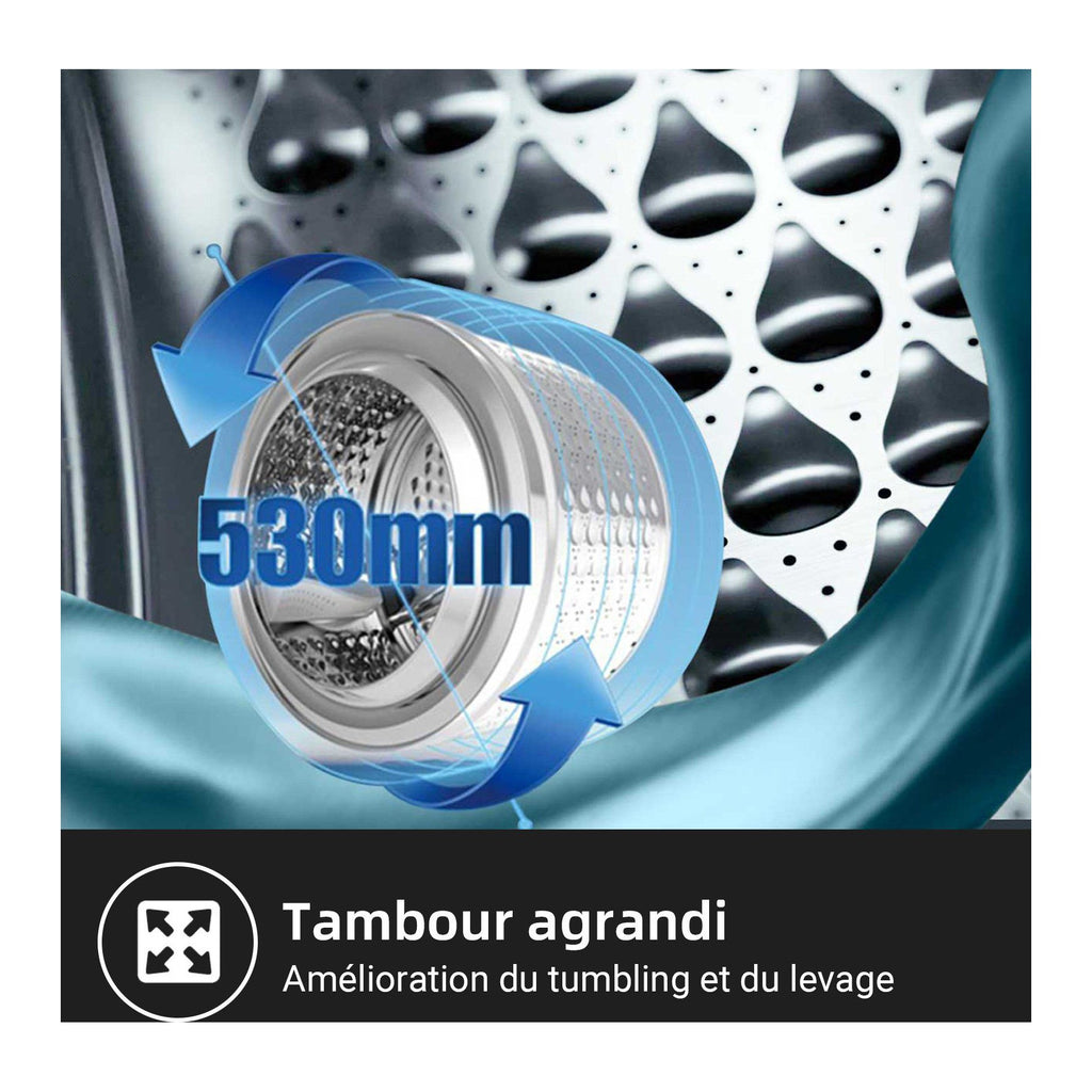 Lave linge hublot CHIQ CFL80-14586IM3XA