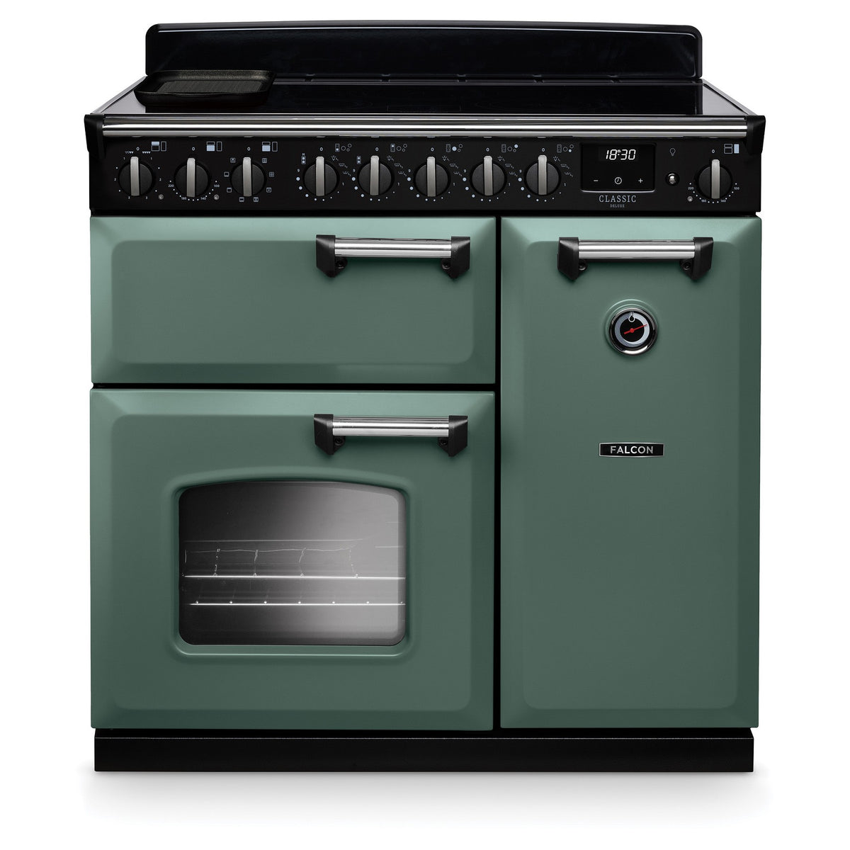 Piano de cuisson induction FALCON NGC TAB IND 90 CM VERT MINERAL CHROME