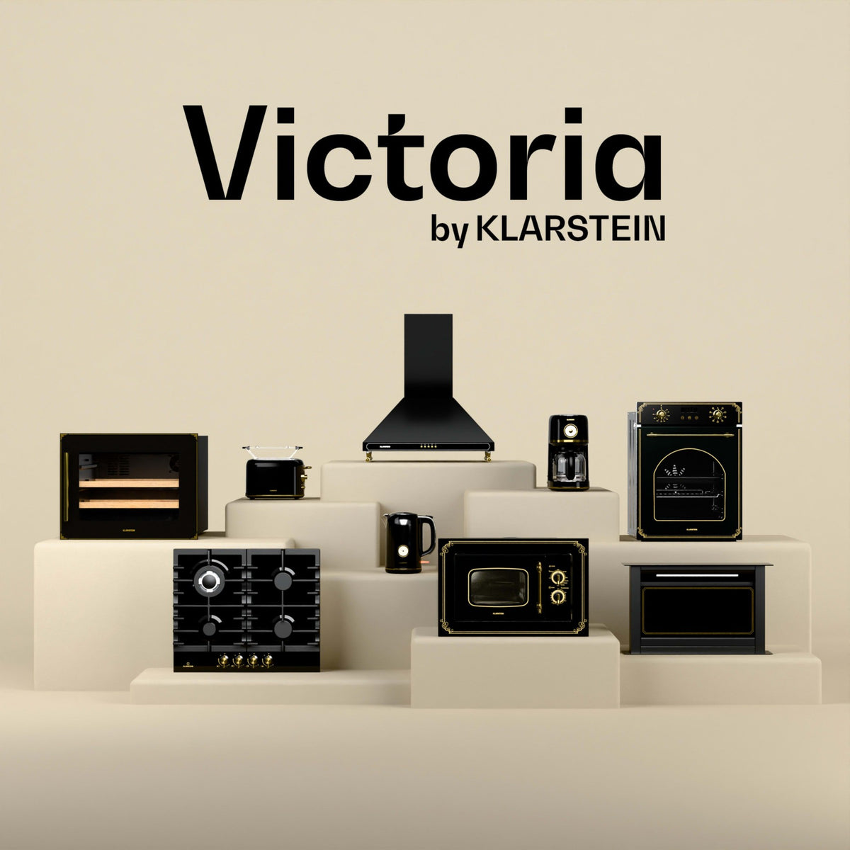 Cave à vin de service KLARSTEIN Vinsider Victoria 36 tactile LED