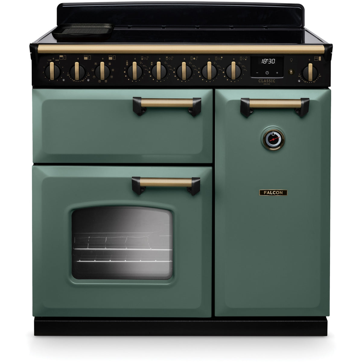 Piano de cuisson induction FALCON NGC TAB IND 90 CM VERT MINERAL LAITON AN