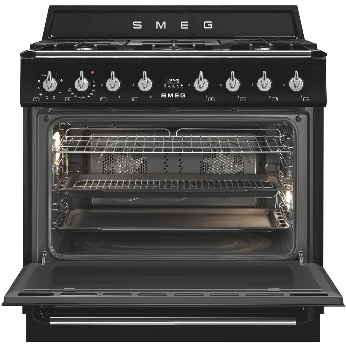 Piano de cuisson gaz SMEG TR90GMBL