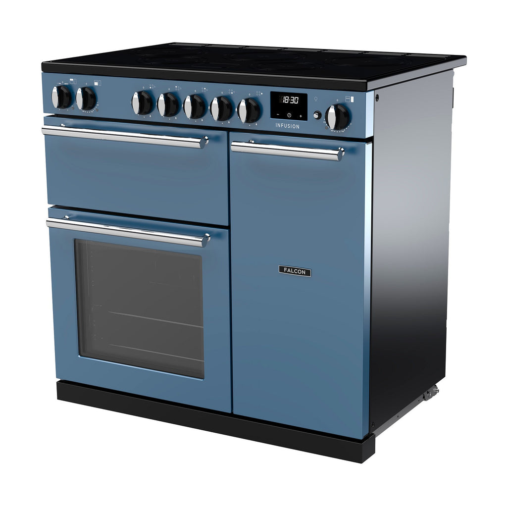 Piano de cuisson induction FALCON INFUSION NGC TAB IND 90 CM ROCHE BLEUE