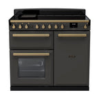 Piano de cuisson induction FALCON ESTEL DELUXE TAB IND 100 CM ARDOISE LAIT