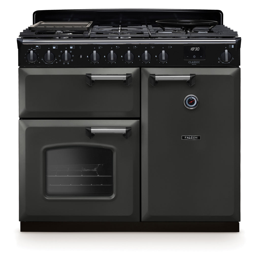 Piano de cuisson gaz FALCON NGC TAB GAZ 100 CM ARDOISE CHROME
