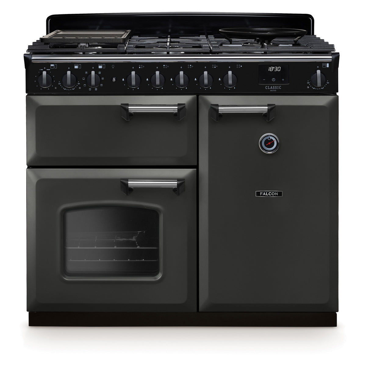 Piano de cuisson gaz FALCON NGC TAB GAZ 100 CM ARDOISE CHROME