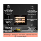 Cave à vin de service KLARSTEIN Vinsider 24 Built-In Onyx 24 bouteilles