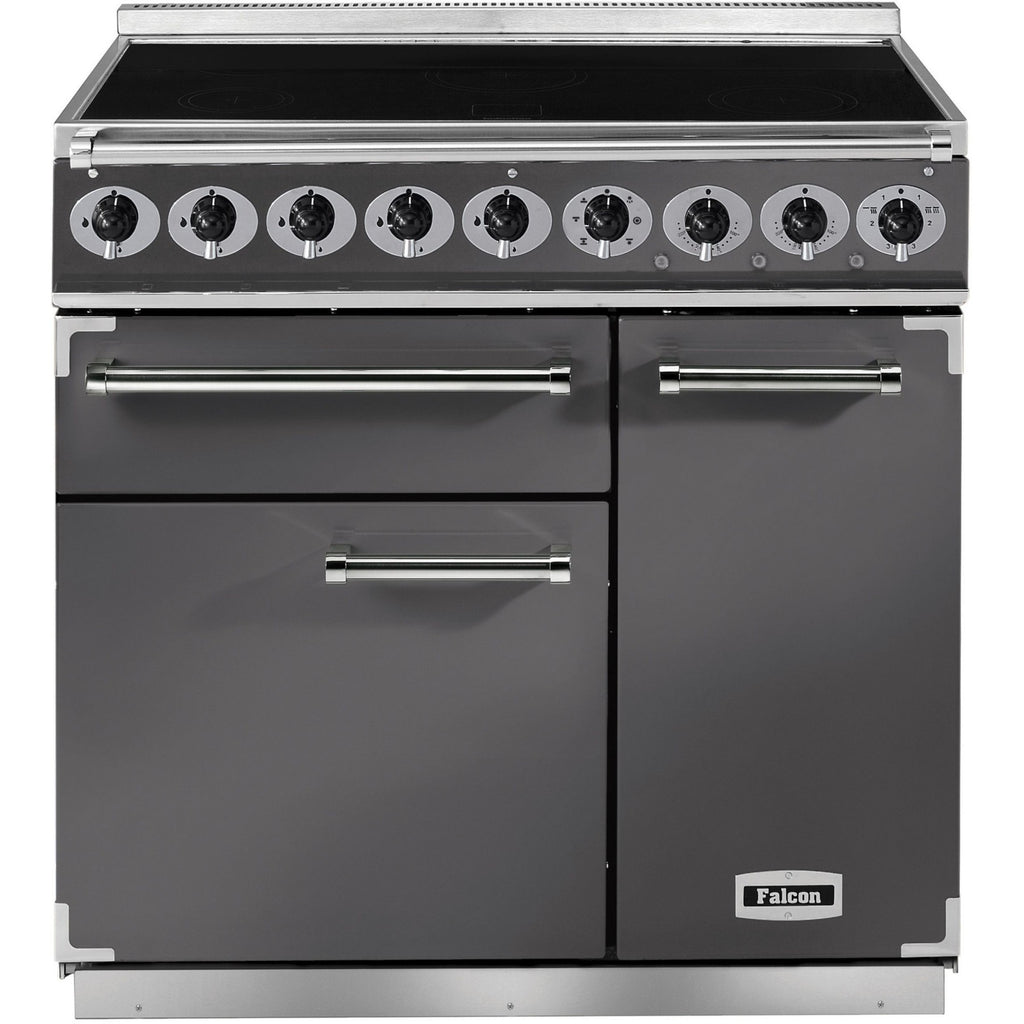 Piano de cuisson induction FALCON Semi Pro DELUXE 90 ARDOISE NICKEL