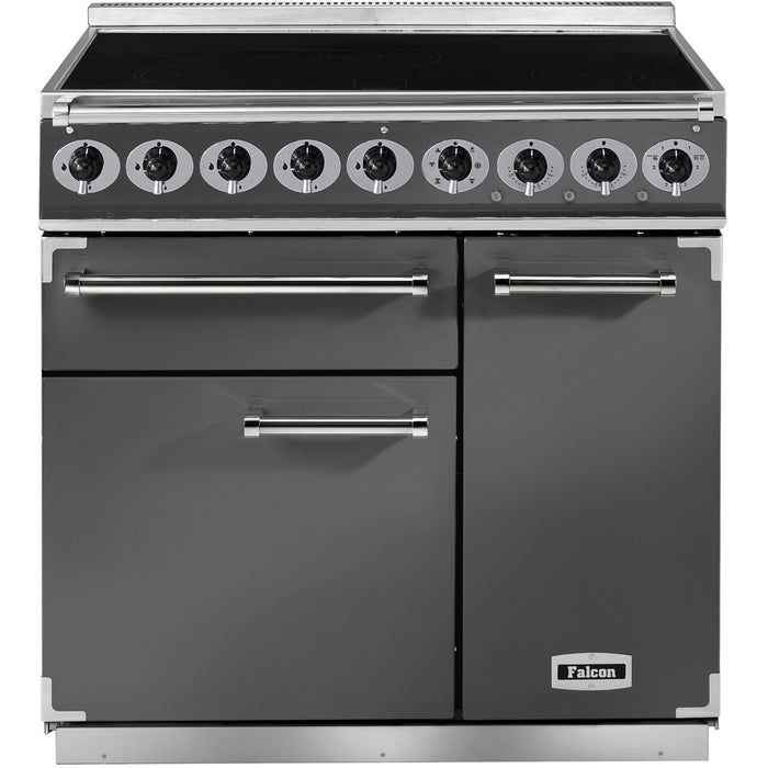 Piano de cuisson induction FALCON Semi Pro DELUXE 90 ARDOISE NICKEL