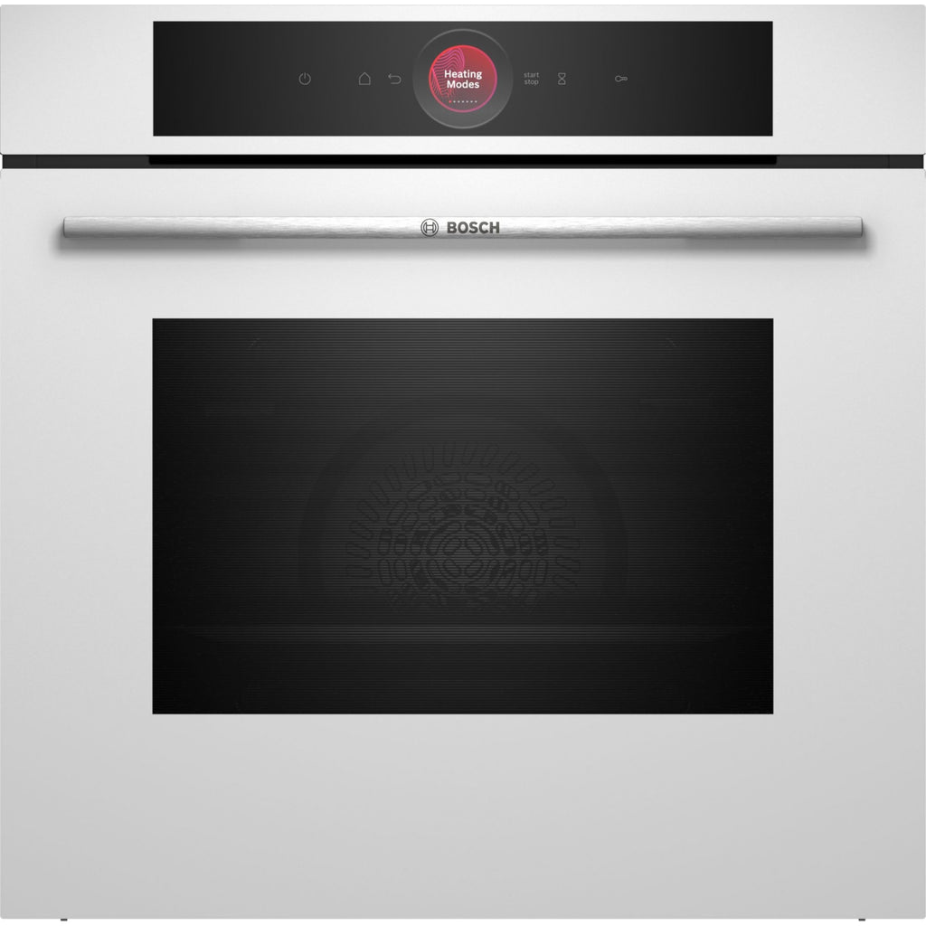 Four encastrable BOSCH HBG7741W1 - Hydrolyse - Pyrolyse - Chaleur pulsée - Rails télescopiques - Série 8 - Air Fry - Wifi