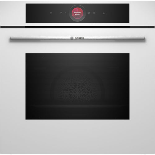Four encastrable BOSCH HBG7741W1 - Hydrolyse - Pyrolyse - Chaleur pulsée - Rails télescopiques - Série 8 - Air Fry - Wifi