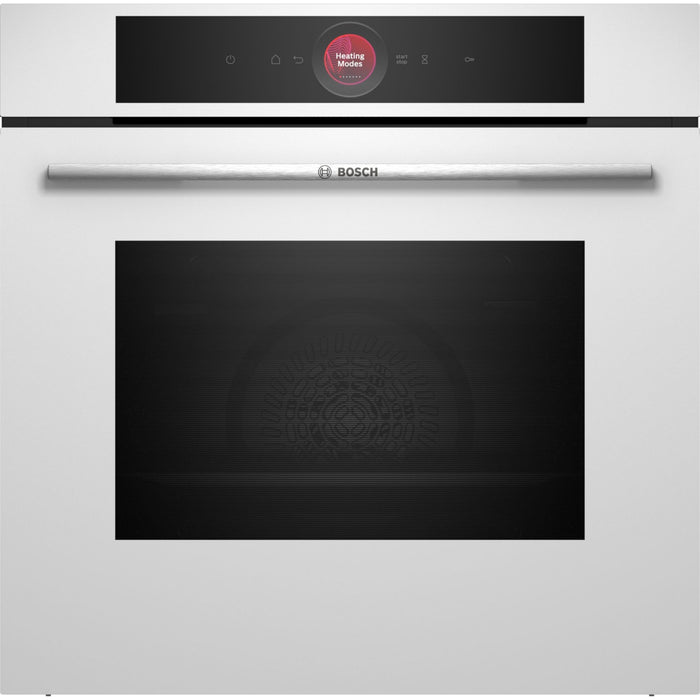 Four encastrable BOSCH HBG7741W1 - Hydrolyse - Pyrolyse - Chaleur pulsée - Rails télescopiques - Série 8 - Air Fry - Wifi
