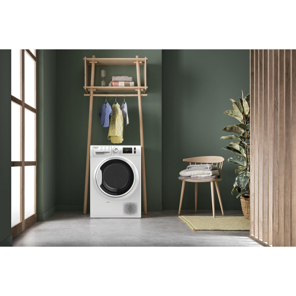 Sèche linge pompe à chaleur HOTPOINT NTM1191WKEU Reconditionné