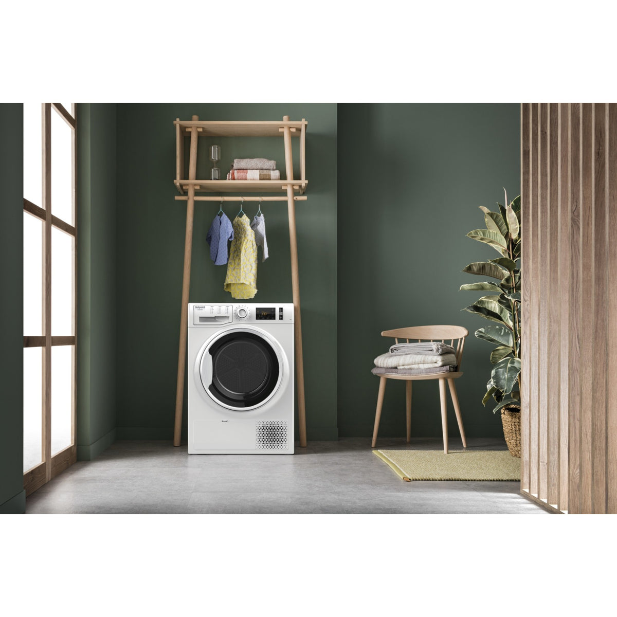 Sèche linge pompe à chaleur HOTPOINT NTM1191WKEU Reconditionné