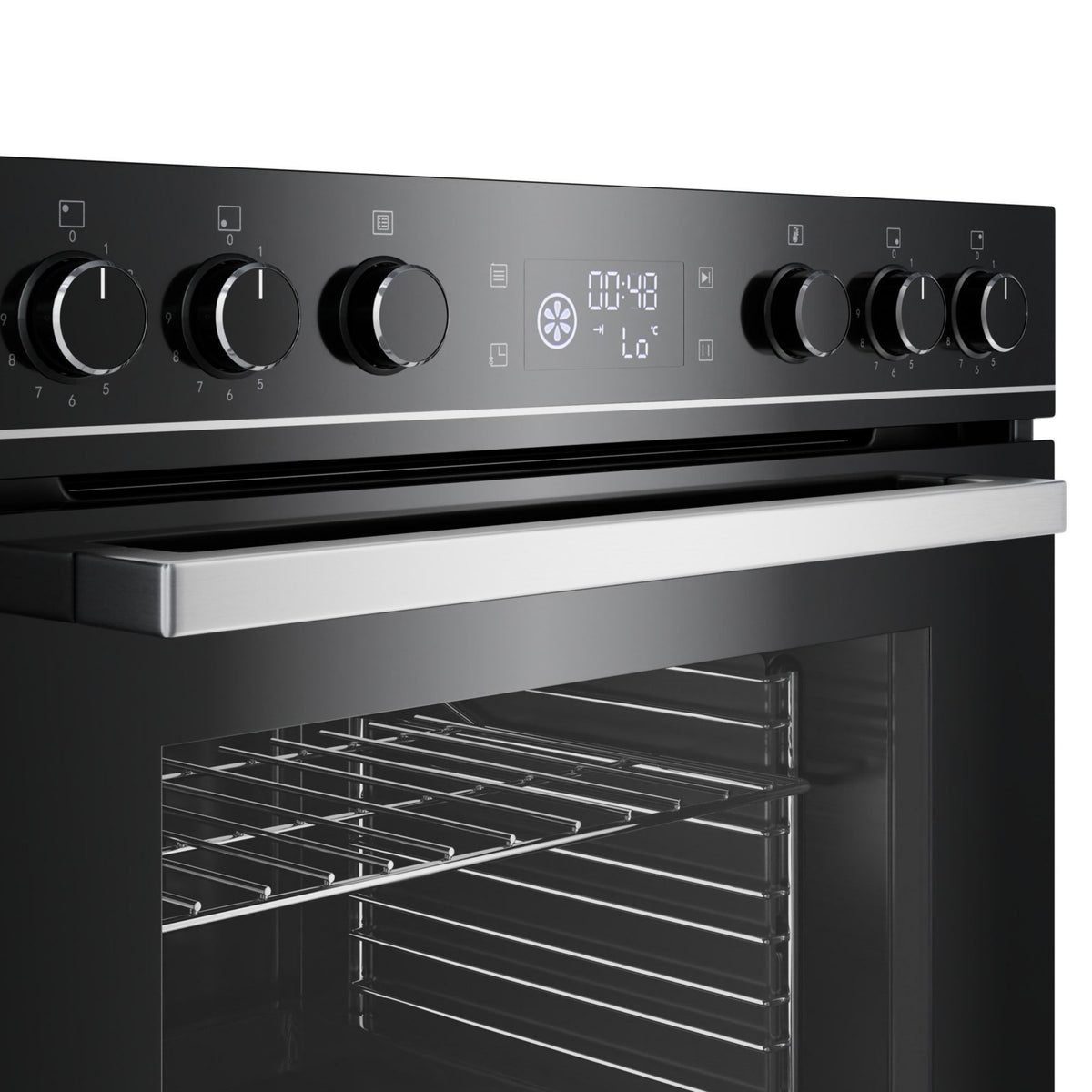 Four encastrable KLARSTEIN ControlSync Set 9 fonctions 72L Noir