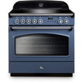 Piano de cuisson induction FALCON FX TAB IND 90 CM ROCHE BLEUE CHROME