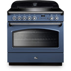 Piano de cuisson induction FALCON FX TAB IND 90 CM ROCHE BLEUE CHROME