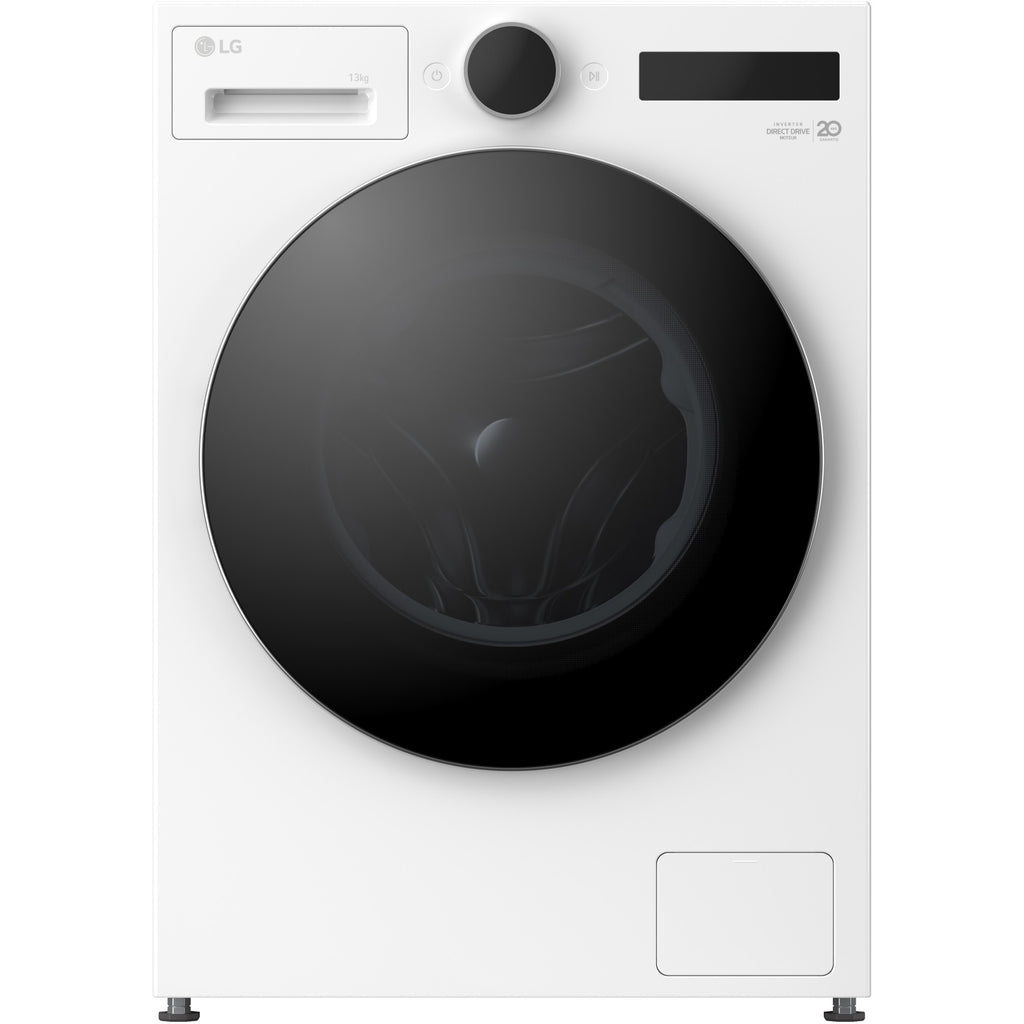 Lave linge hublot LG F34X71WHST - 13 kg - 1400 tr/min - Classe A - Moteur direct drive - Connecté wifi