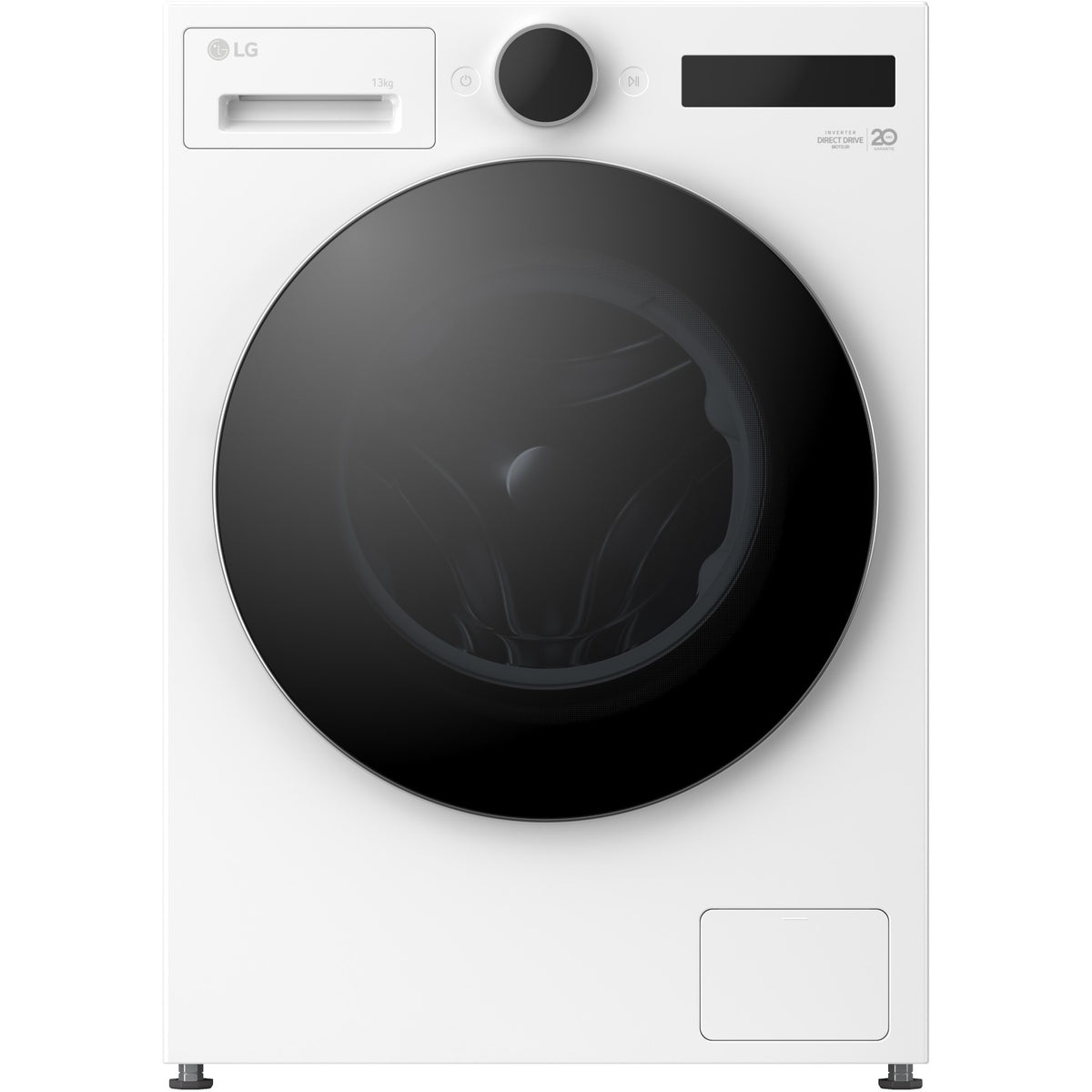 Lave linge hublot LG F34X71WHST - 13 kg - 1400 tr/min - Classe A - Moteur direct drive - Connecté wifi