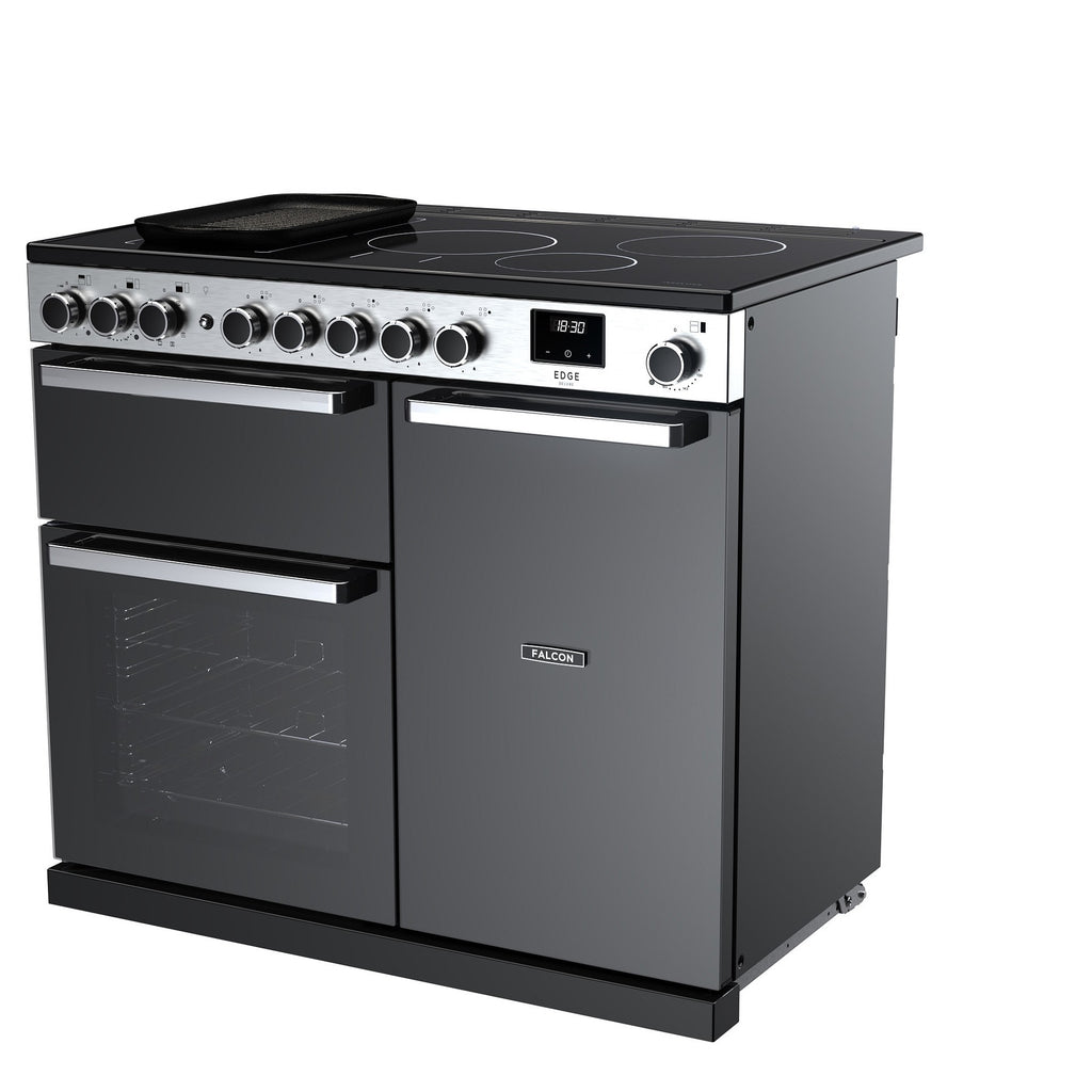 Piano de cuisson induction FALCON EDGE DELUXE TAB IND 100 CM VERRE NOIR C