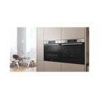 Four encastrable SAMSUNG NV7B4450VCB - Double cavité - Pyrolyse - Chaleur pulsée - Porte froide