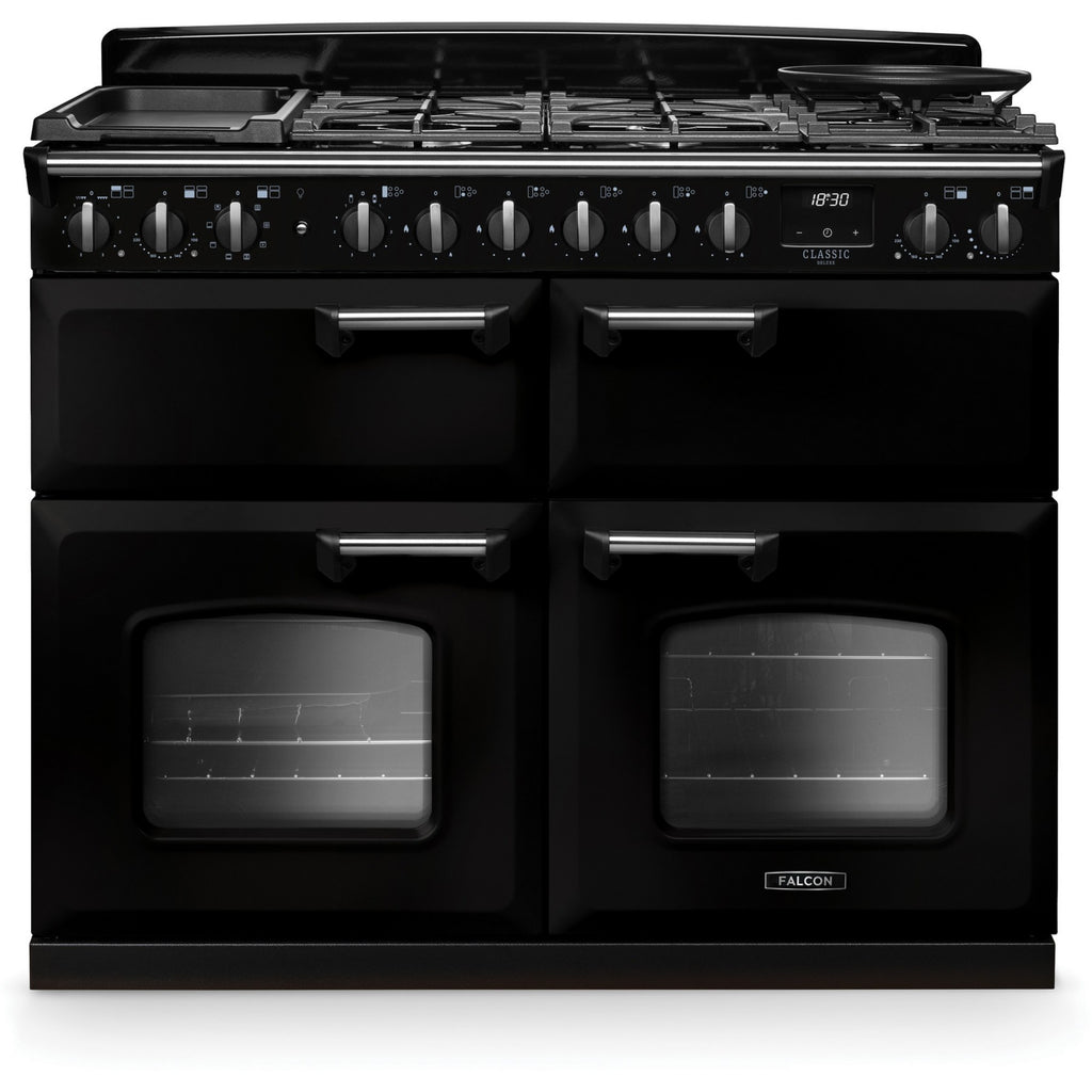 Piano de cuisson mixte FALCON GC TAB MIX 110 CM NOIR CHROME